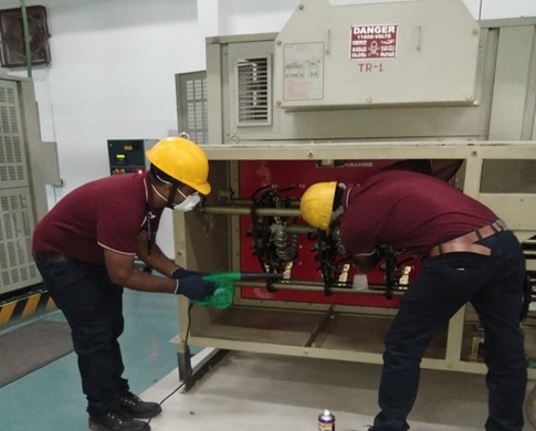Dry type OLTC Servicing