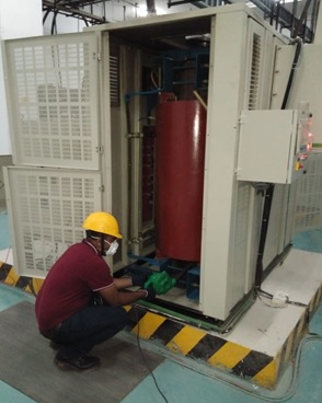 Dry type Transformer servicing
