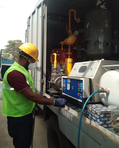 Testing of oil BDV at site