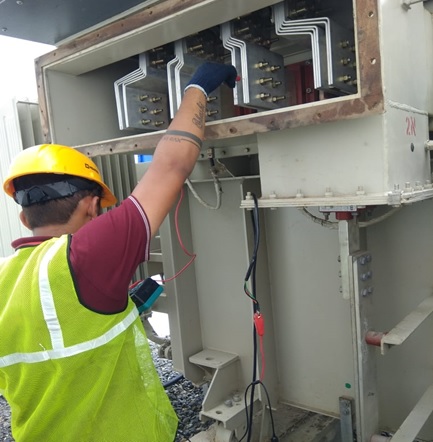 Transformer Testing at site