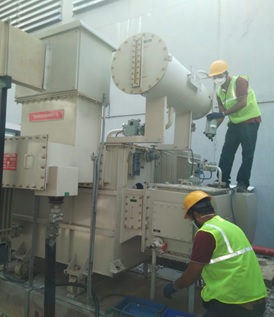 Servicing at site